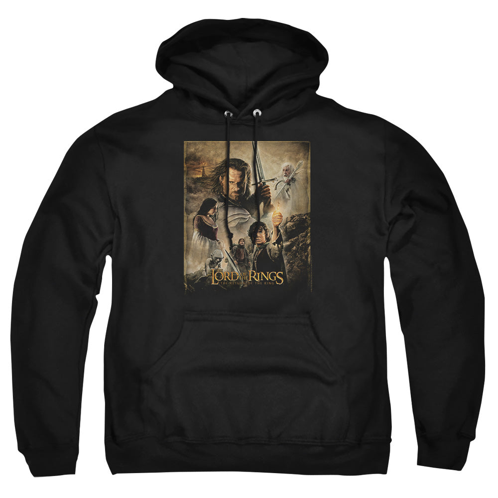 Lor - Rotk Poster - Adult Pull-over Hoodie - Black