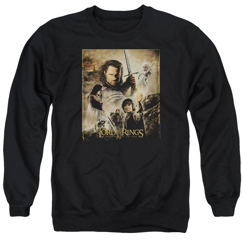 Lor - Rotk Poster - Adult Crewneck Sweatshirt - Black