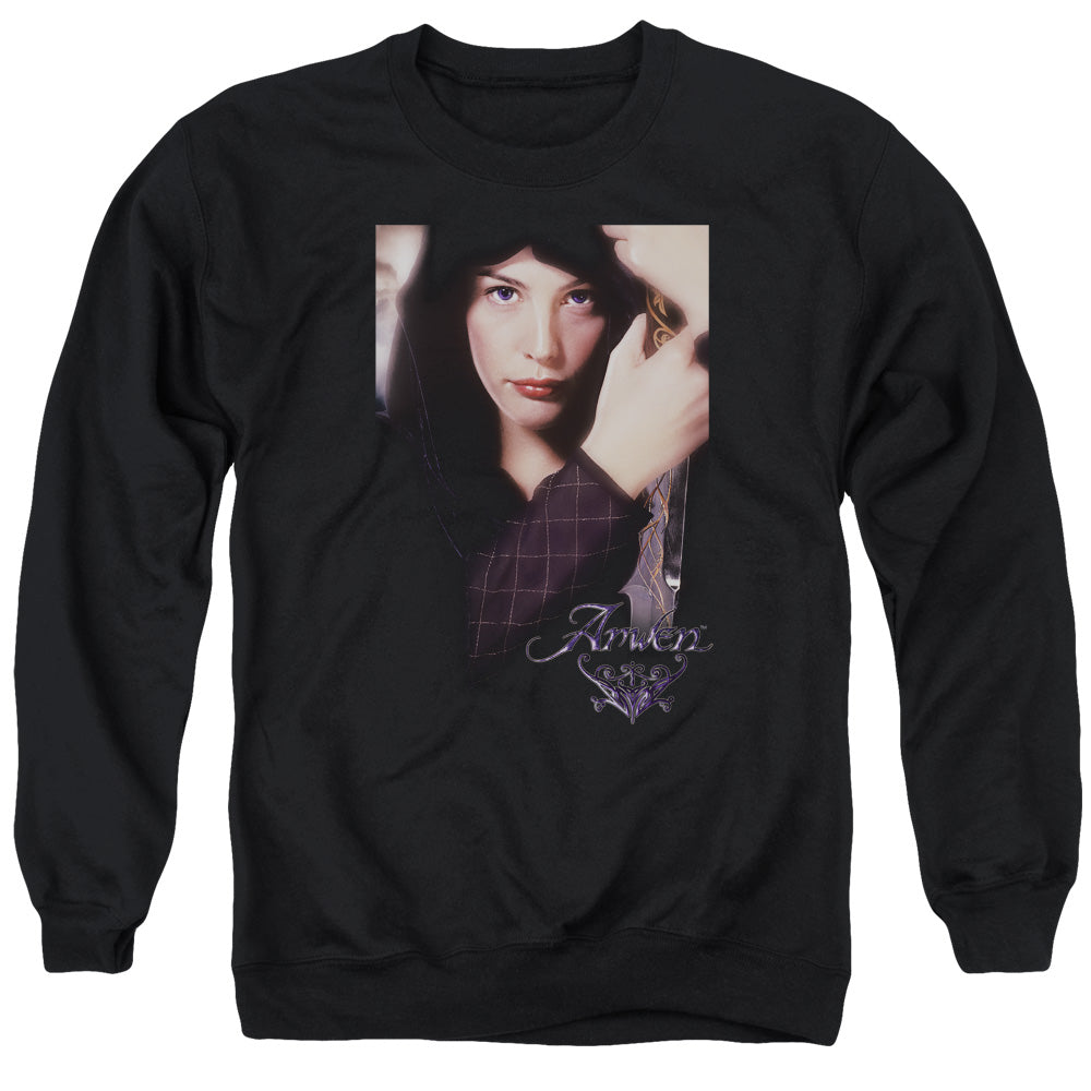 Lor - Arwen - Adult Crewneck Sweatshirt - Black