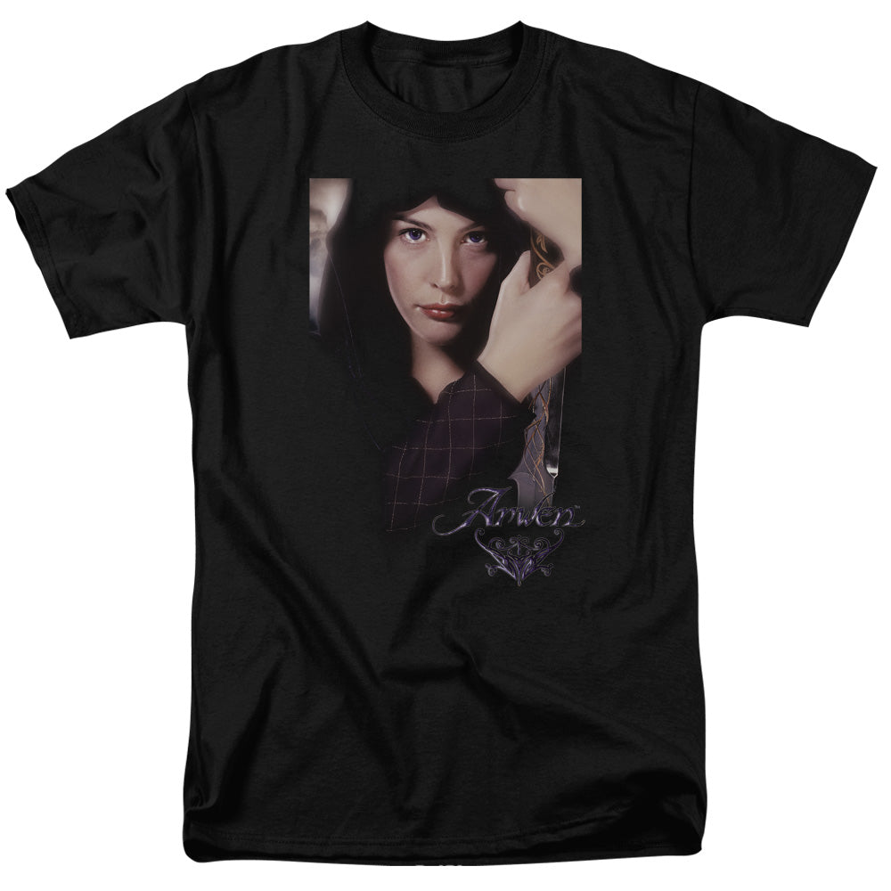 Lor - Arwen - Short Sleeve Adult 18/1 - Black T-shirt