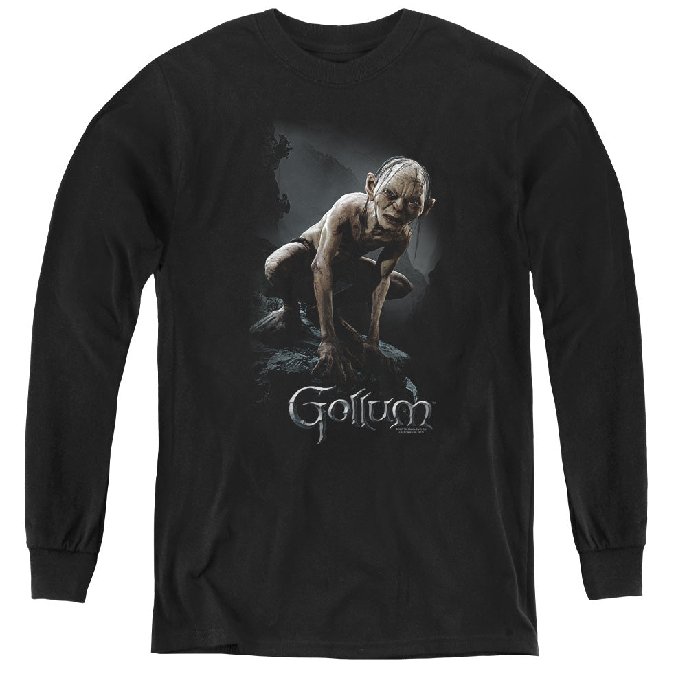 Lor - Gollum - Youth Long Sleeve Tee - Black