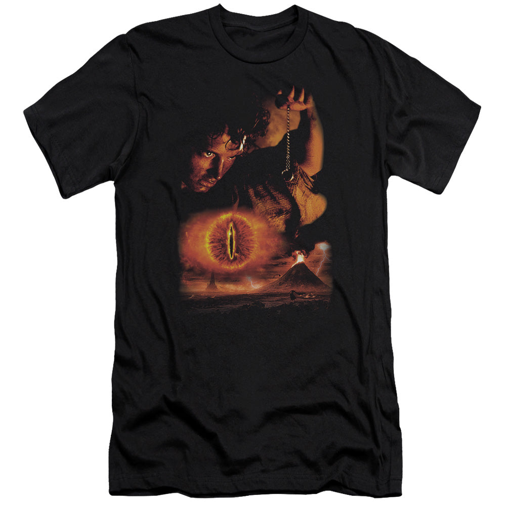 Lor - Destroy The Ring - Short Sleeve Adult 30/1 - Black T-shirt