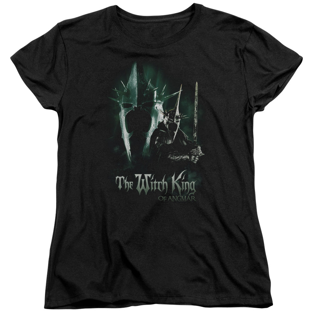 Lor - Witch King - Short Sleeve Womens Tee - Black T-shirt