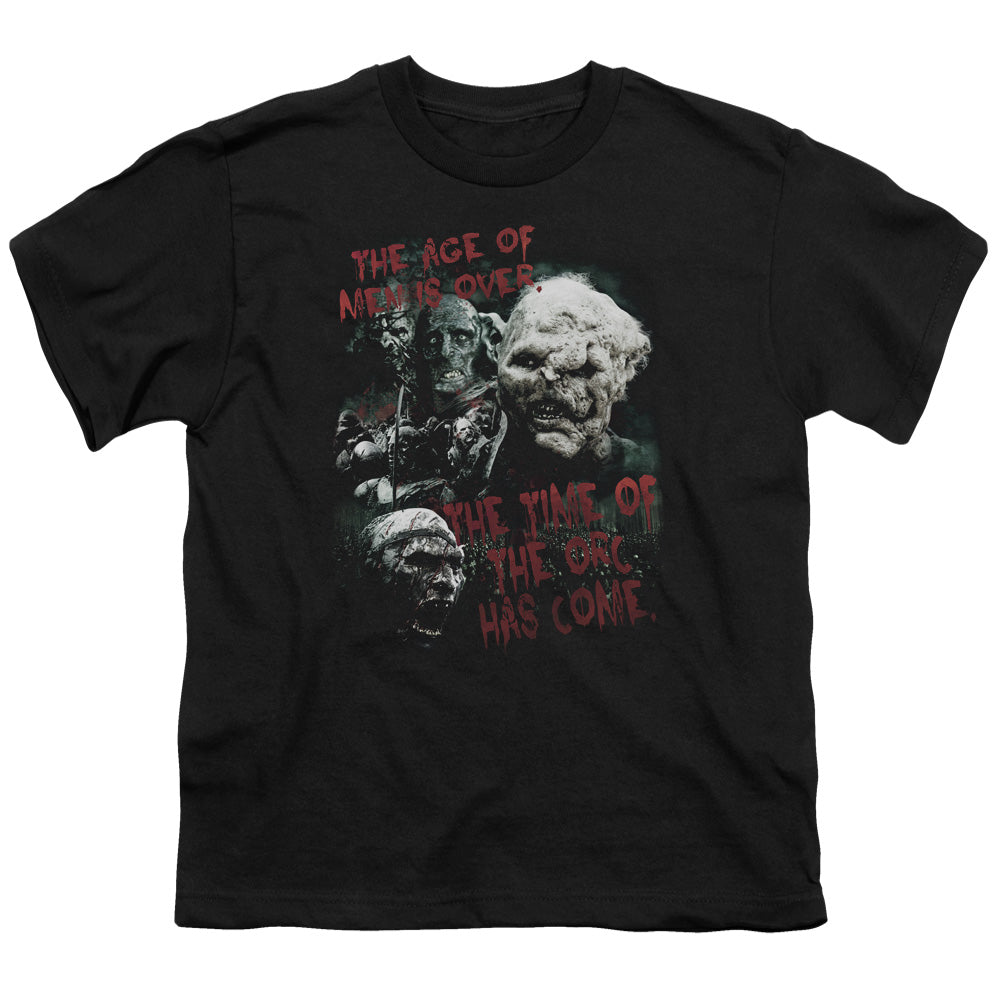 Lor - Time Of The Orc - Short Sleeve Youth 18/1 - Black T-shirt