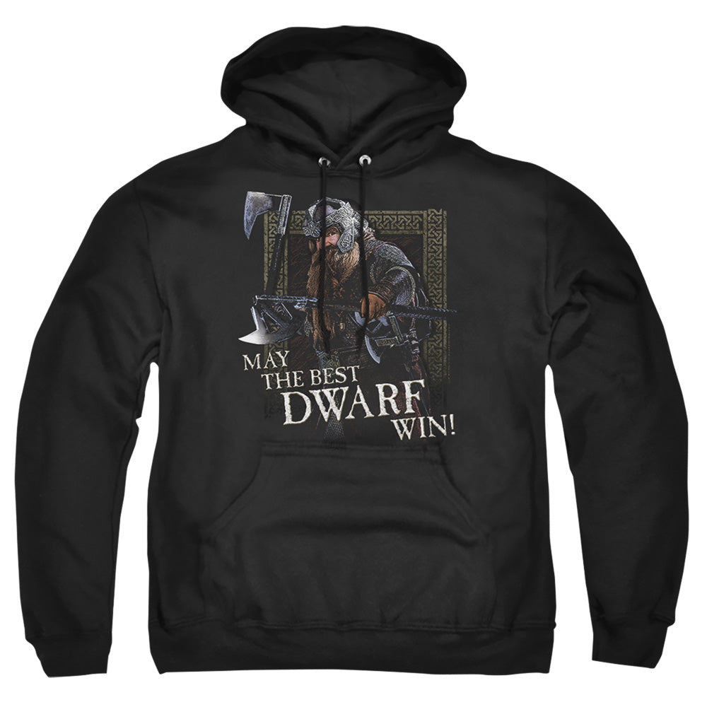 Lor - The Best Dwarf - Adult Pull-over Hoodie - Black
