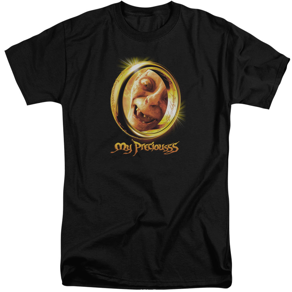 Lor - My Precious - Short Sleeve Adult Tall - Black T-shirt