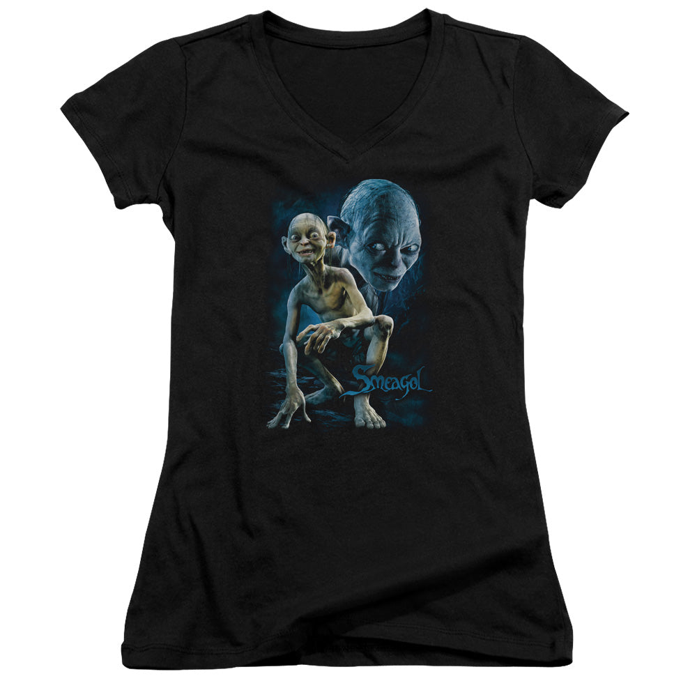 Lor - Smeagol - Junior V-neck - Black