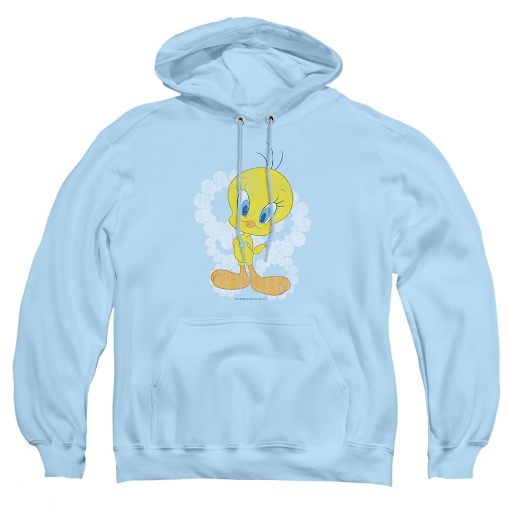 Looney Tunes - Retro Tweety - Adult Pull-over Hoodie - Light Blue