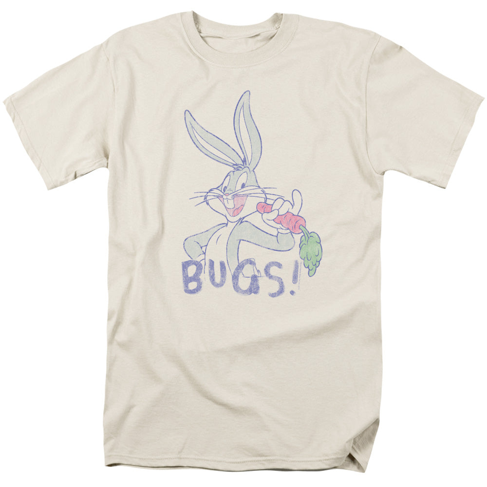 Looney Tunes - Bugs - Short Sleeve Adult 18/1 - Cream T-shirt