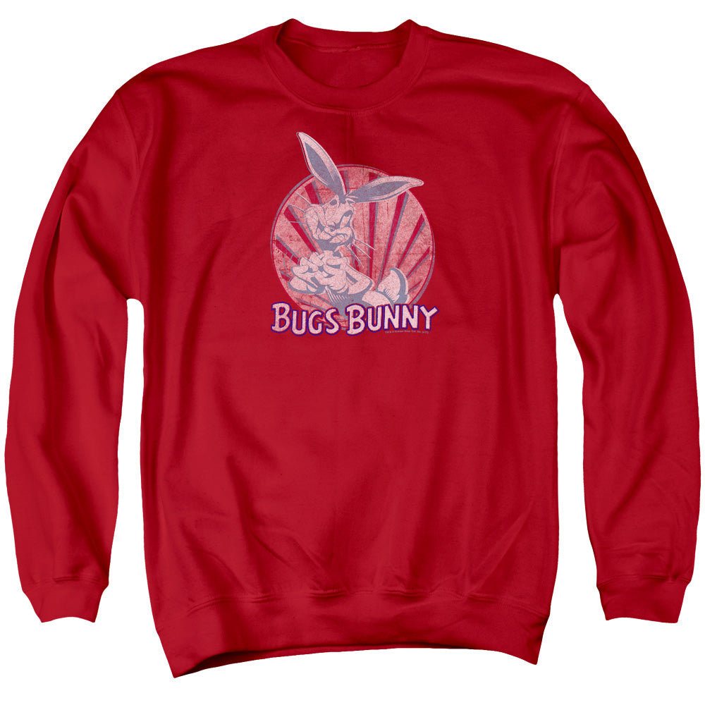 Looney Tunes - Wishful Thinking - Adult Crewneck Sweatshirt - Red