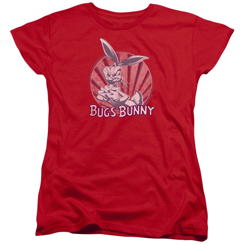 Looney Tunes - Wishful Thinking - Short Sleeve Womens Tee - Red T-shirt
