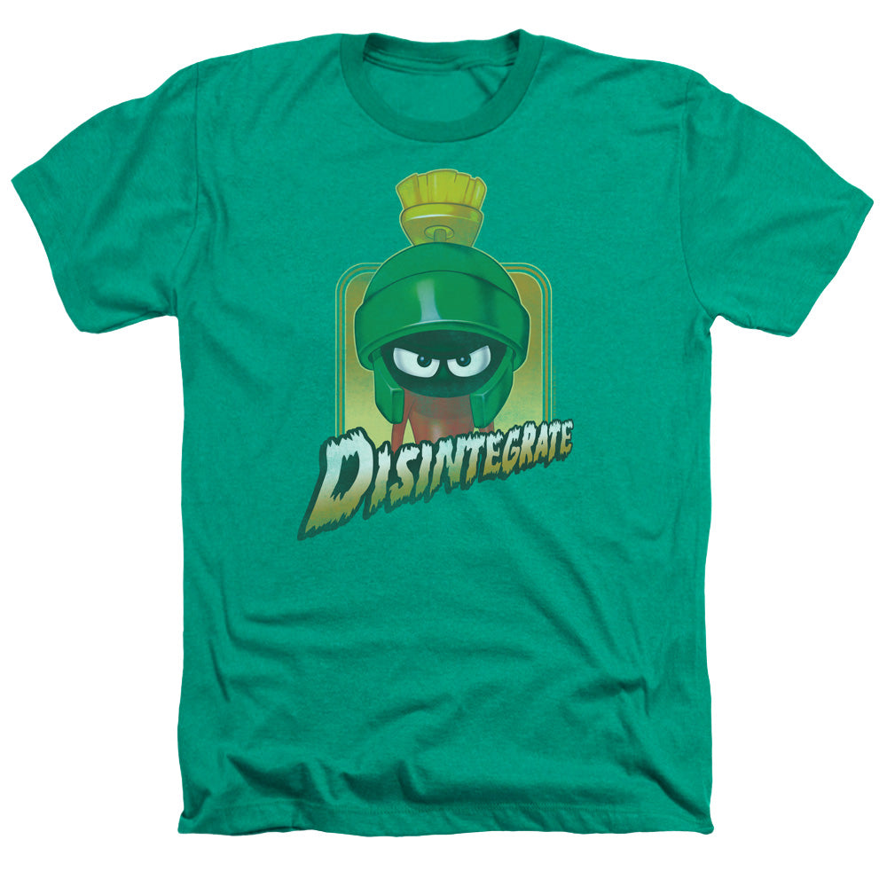 Looney Tunes - Disintegrate - Adult Heather - Kelly Green