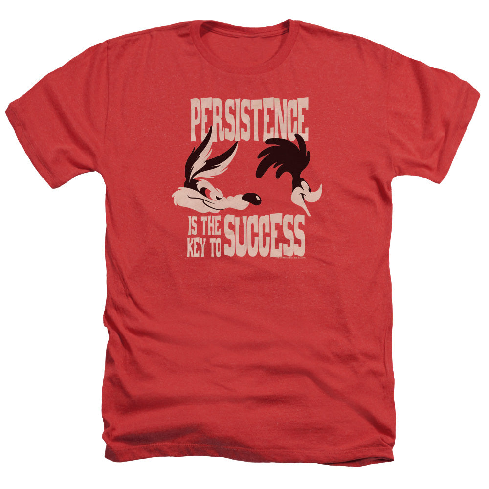 Looney Tunes - Persistence - Adult Heather - Red