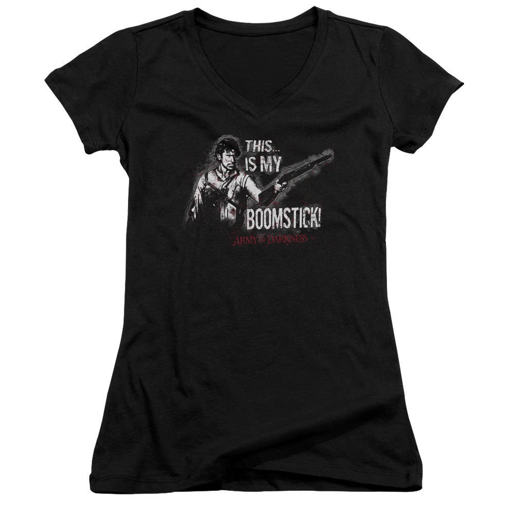 Army Of Darkness - Boomstick - Junior V-neck - Black