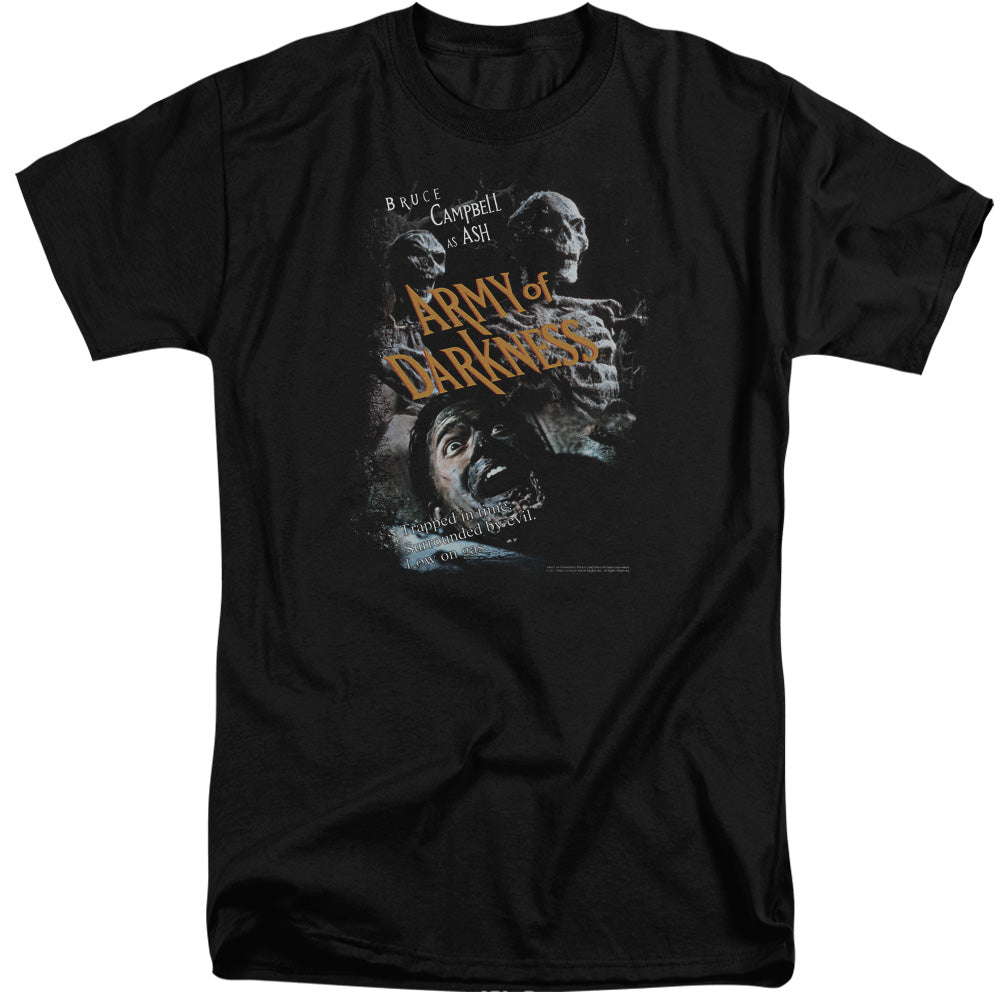 Army Of Darkness - Covered - Short Sleeve Adult Tall - Black T-shirt