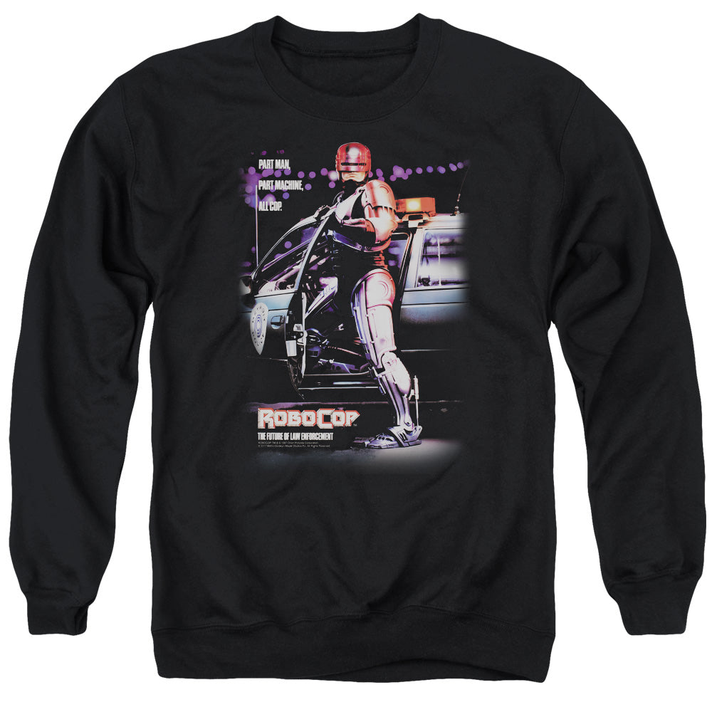 Robocop - Poster - Adult Crewneck Sweatshirt - Black