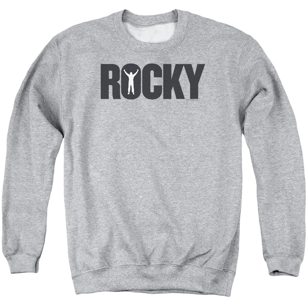 Rocky - Logo - Adult Crewneck Sweatshirt - Athletic Heather