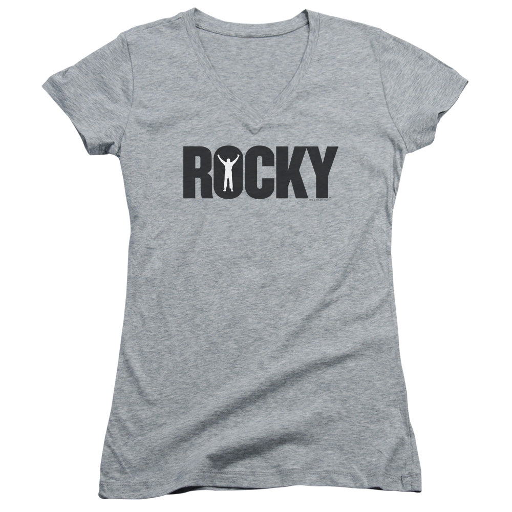 Rocky - Logo - Junior V-neck - Heather