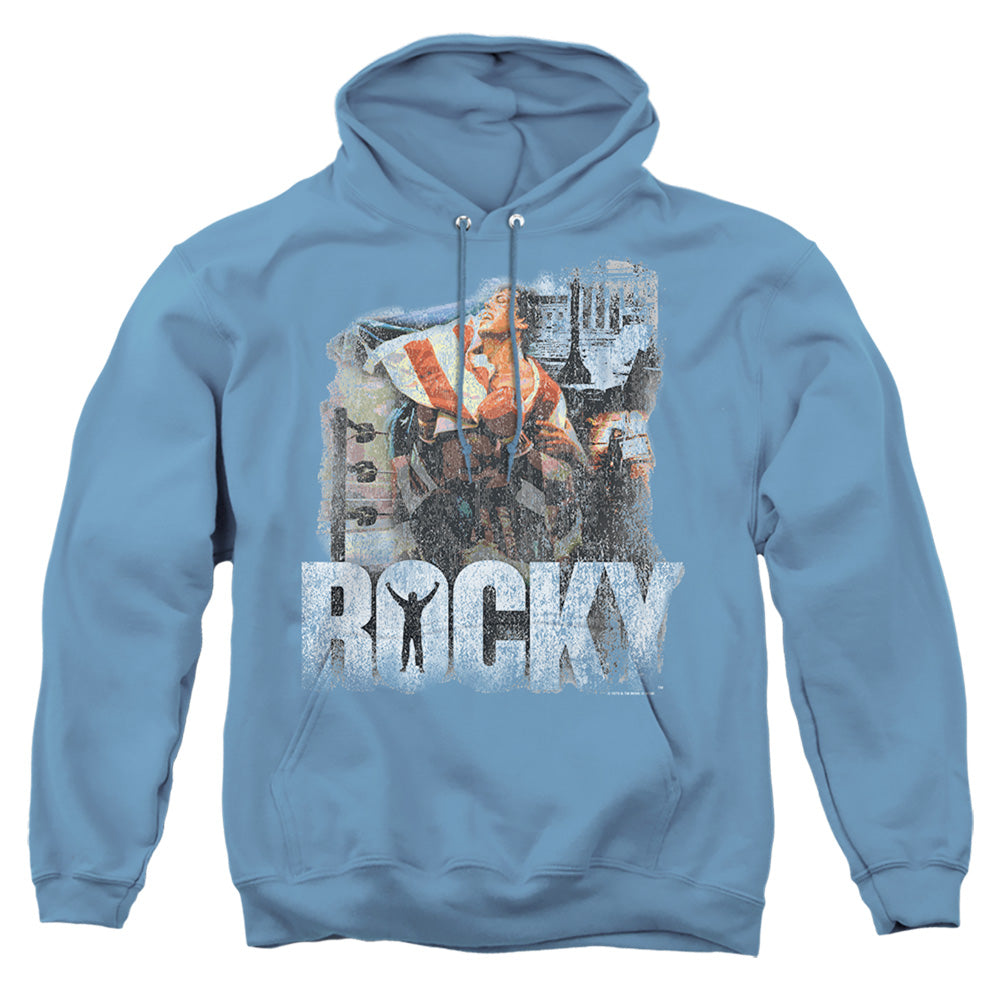 Rocky The Champion - Adult Pull-over Hoodie - Carolina Blue