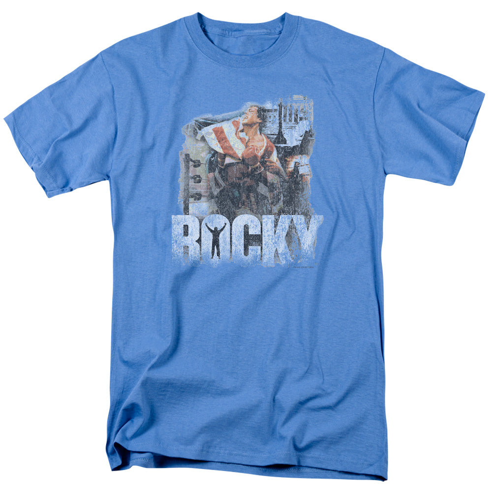 Rocky - The Champion - Short Sleeve Adult 18/1 - Carolina Blue T-shirt