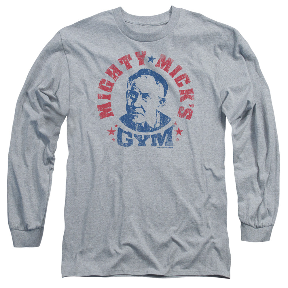 Rocky - Mighty Micks Gym - Long Sleeve Adult 18/1 - Heather T-shirt