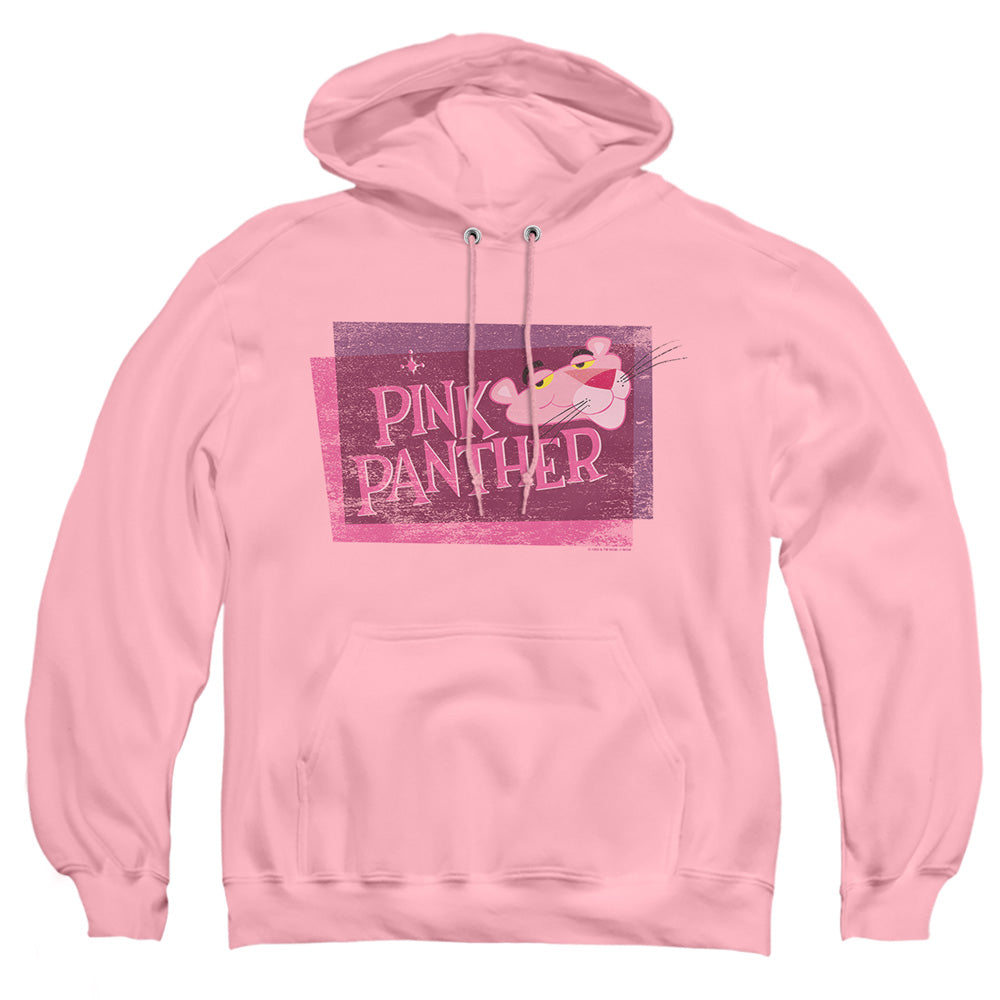 Pink Panther - Distressed - Adult Pull-over Hoodie - Pink