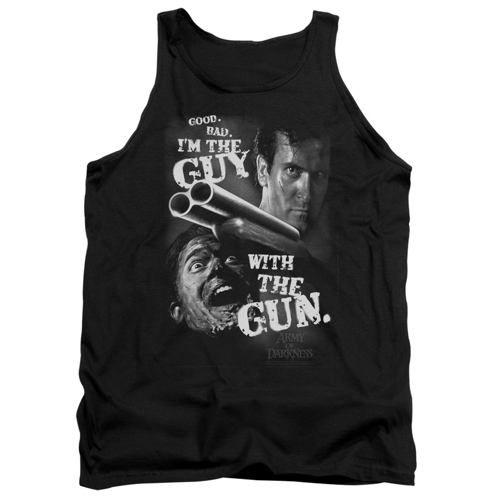 Army Of Darkness - Guy With The Gun - Adult Tank - Black