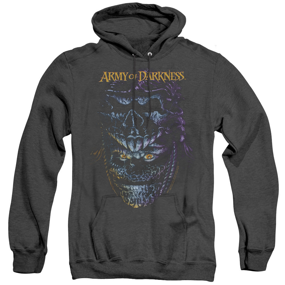 Army Of Darkness - Evil Ash - Adult Heather Hoodie - Black