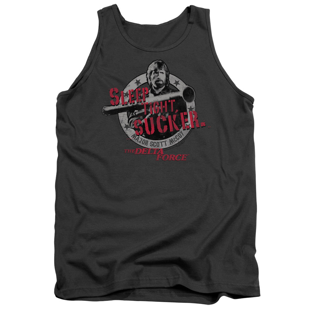 Delta Force - Sleep Tight - Adult Tank - Charcoal
