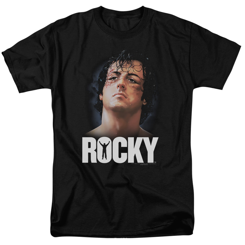 Rocky - The Champ - Short Sleeve Adult 18/1 - Black T-shirt