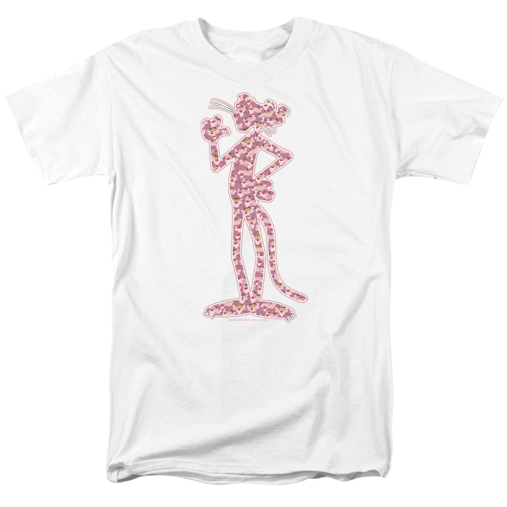 Pink Panther - Heads - Short Sleeve Adult 18/1 - White T-shirt