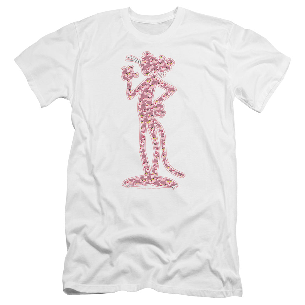 Pink Panther - Heads-premuim Canvas Adult Slim Fit 30/1 - White