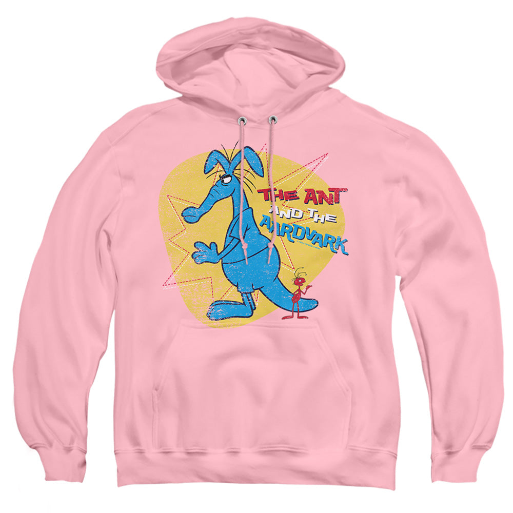 Pink Panther - Ant And Aardvark - Adult Pull-over Hoodie - Pink