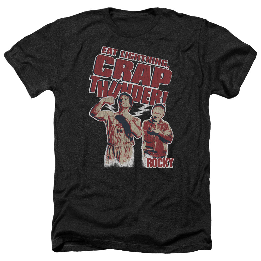 Rocky - Eat Lightning - Adult Heather-black