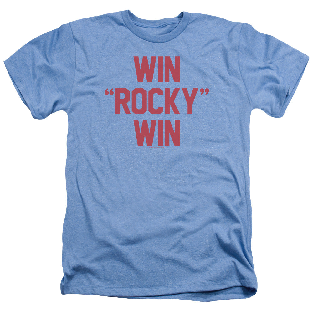 Rocky - Win Rocky Win - Adult Heather - Light Blue