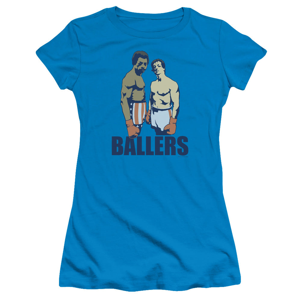 Rocky - Ballers - Short Sleeve Junior Sheer - Turquoise T-shirt