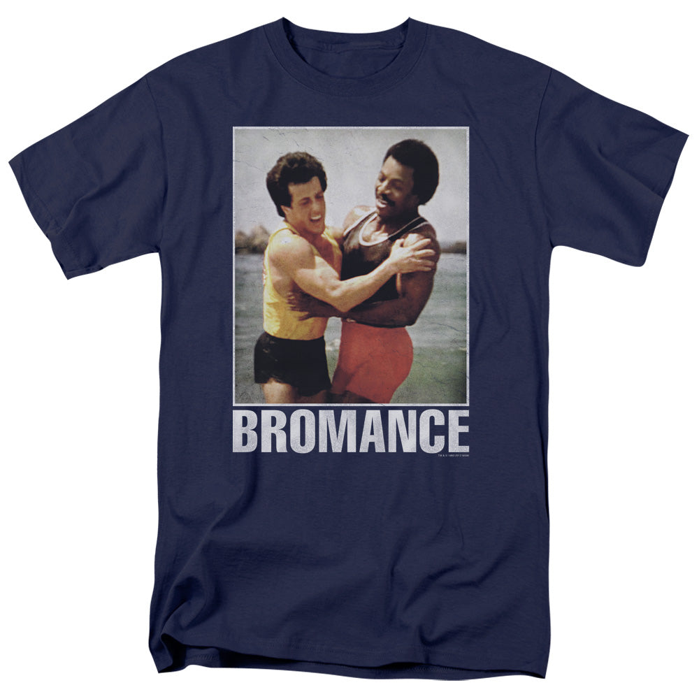 Rocky - Bromance - Short Sleeve Adult 18/1 - Navy T-shirt
