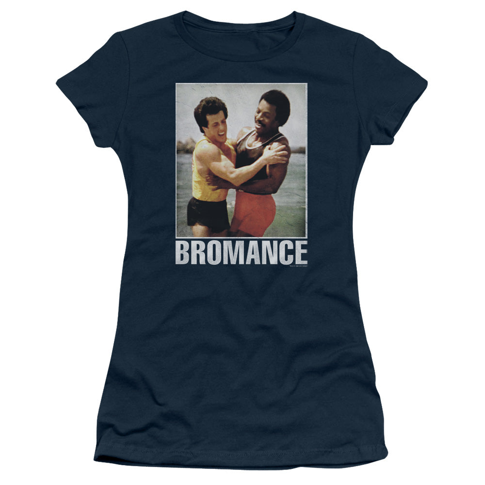 Rocky - Bromance - Short Sleeve Junior Sheer - Navy T-shirt