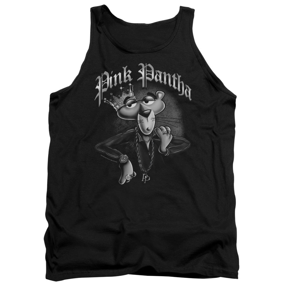 Pink Panther - Pink Pantha - Adult Tank - Black