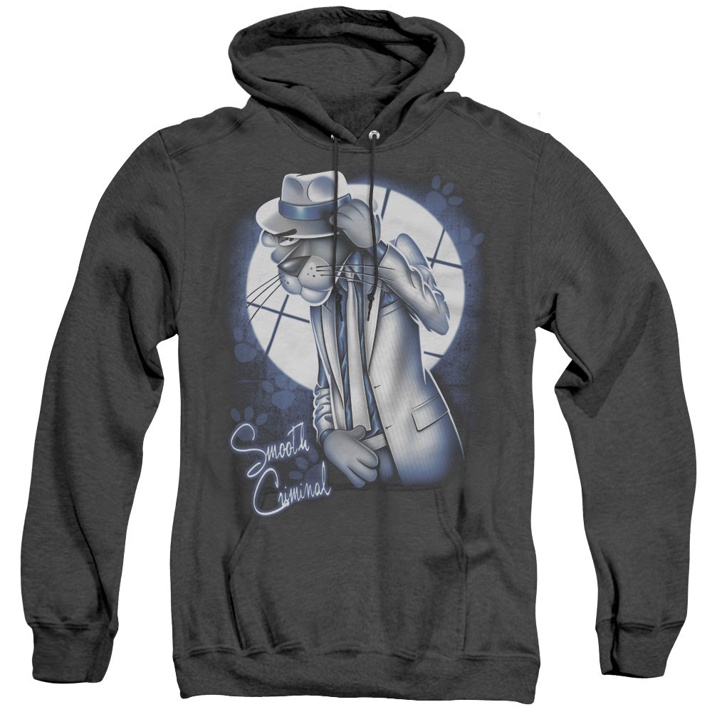 Pink Panther - Smooth Criminal - Adult Heather Hoodie - Black