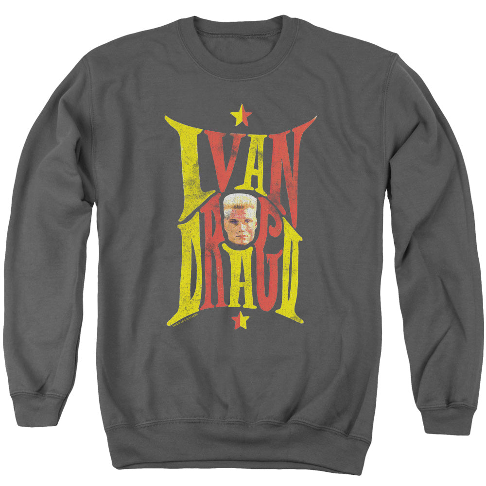 Rocky Iv - Ivan - Adult Crewneck Sweatshirt - Charcoal