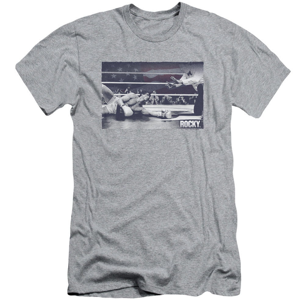 Rocky - American Will - Short Sleeve Adult 30/1 - Athletic Heather T-shirt