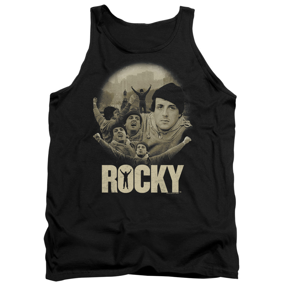 Rocky - Feeling Strong - Adult Tank - Black