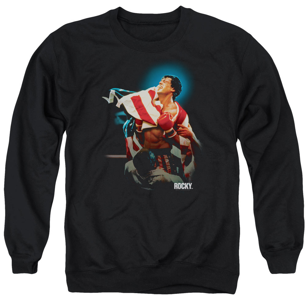 Rocky - Victory - Adult Crewneck Sweatshirt - Black