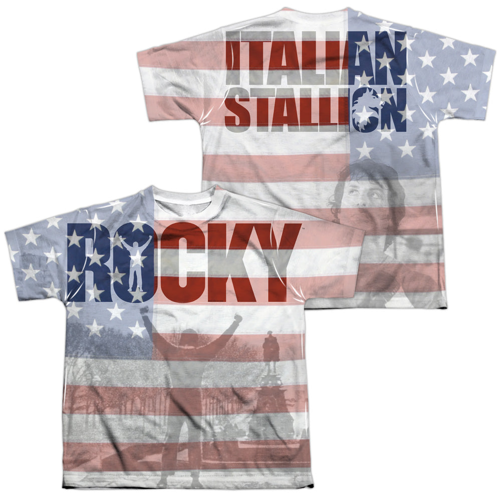 ROCKY AMERICA (FRONT/BACK PRINT)-S/S YOUTH T-Shirt