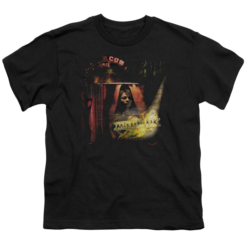 Mirrormask - Big Top Poster - Short Sleeve Youth 18/1 - Black T-shirt