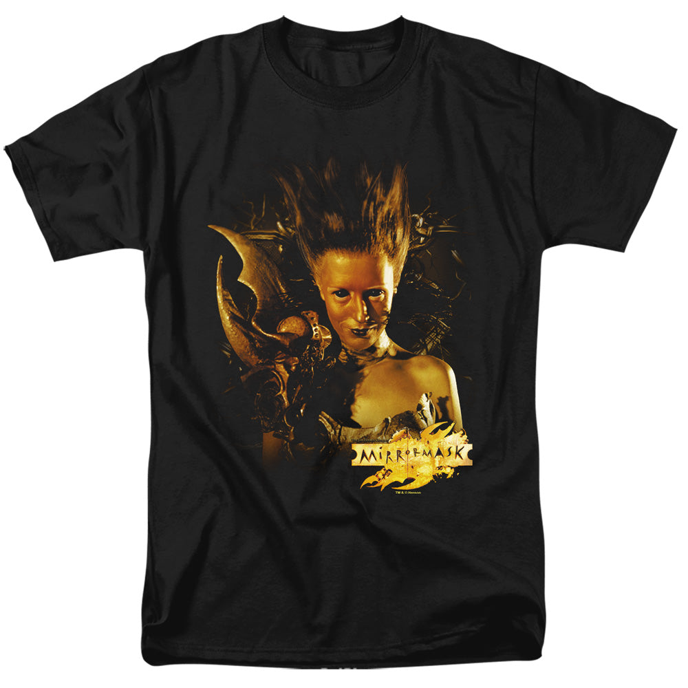 Mirrormask - Queen Of Shadows - Short Sleeve Adult 18/1 - Black T-shirt