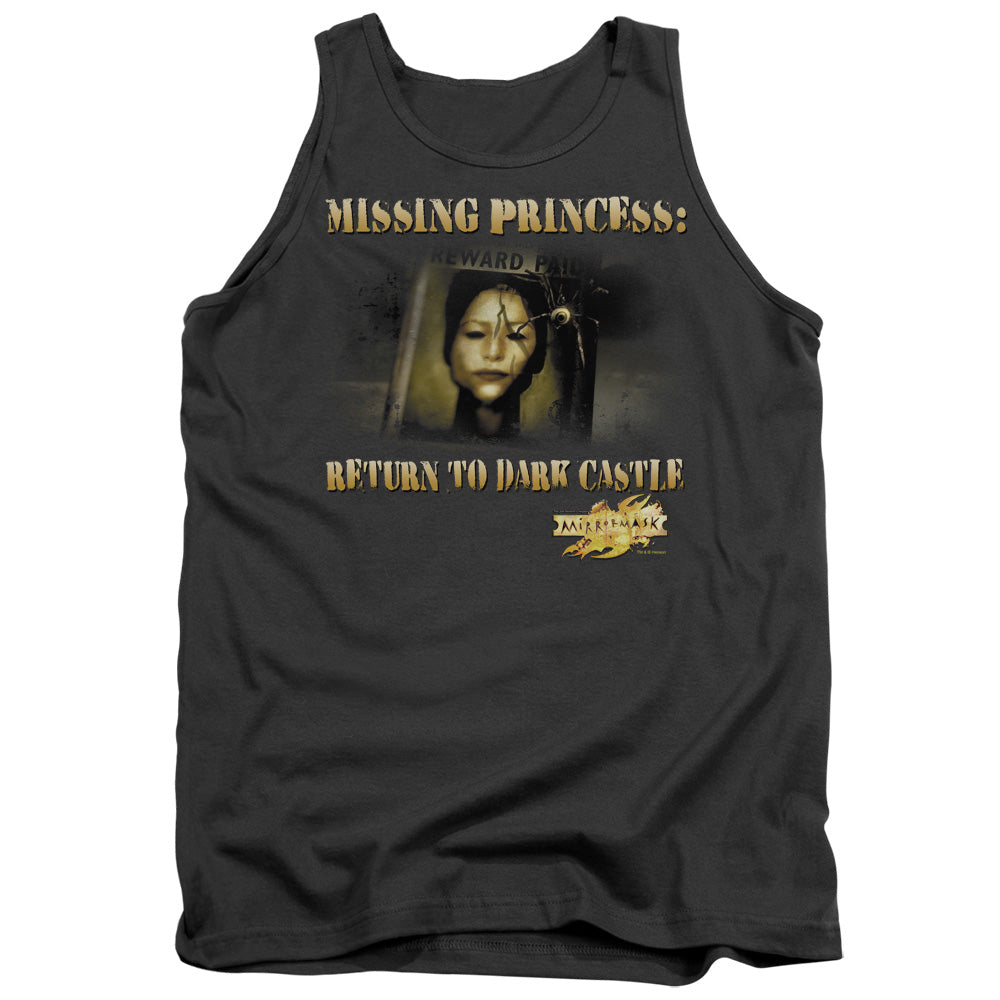 Mirrormask - Missing Princess - Adult Tank - Charcoal