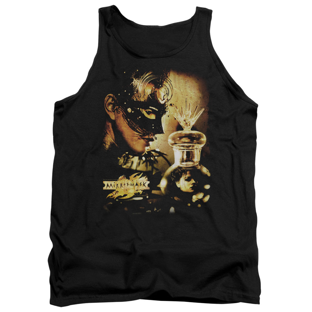 Mirrormask - Trapped - Adult Tank - Black