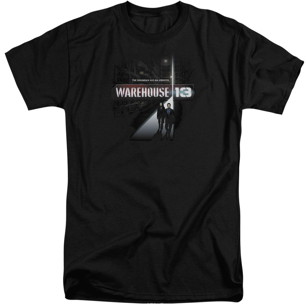 Warehouse 13 - The Unknown - Short Sleeve Adult Tall - Black T-shirt
